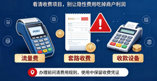 随行付POS机揭秘钱包被吸血：POS机“隐形吸血”套路流量费？